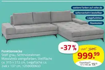 ROLLER Funktionsecke Angebot