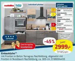 ROLLER Nobilia einbauküche Angebot