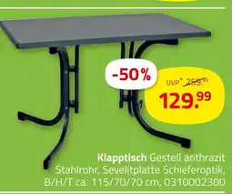 ROLLER Klapptisch Angebot