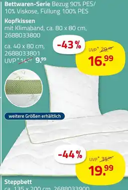 ROLLER Kopfkissen Angebot