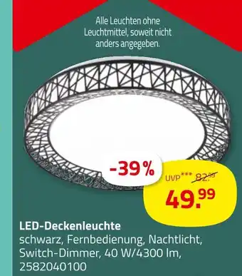 ROLLER Led-deckenleuchte Angebot