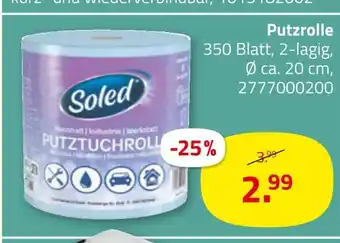 ROLLER Soled putztuchrolle Angebot