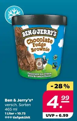 NETTO Ben & jerry's chocolate fudge brownie Angebot