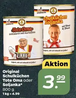 NETTO Original schulküche tote oma oder soljanka Angebot