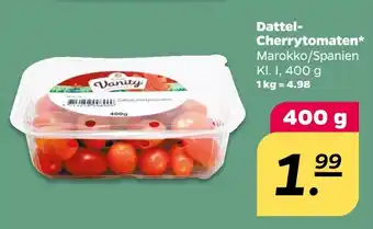 NETTO Vanity dattel-cherrytomaten Angebot