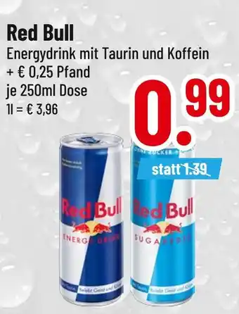 trinkgut Red bull energy drink oder sugarfree Angebot