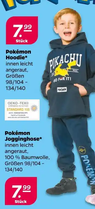 NETTO Pokémon hoodie oder jogginghose Angebot