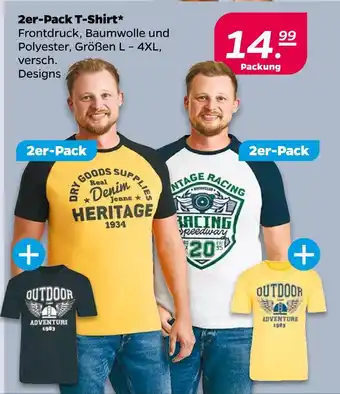 NETTO 2er-pack t-shirt Angebot