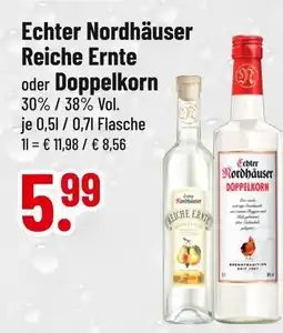 trinkgut Echter nordhäuser reiche ernte oder doppelkorn Angebot