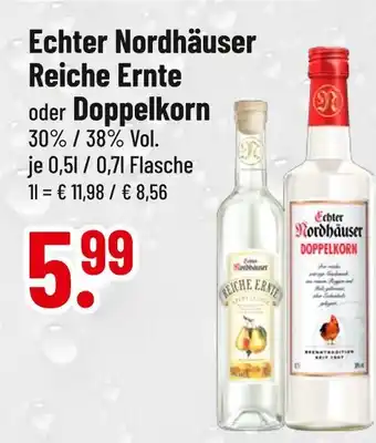 trinkgut Echter nordhäuser reiche ernte oder doppelkorn Angebot