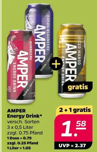 NETTO Amper energy drink Angebot