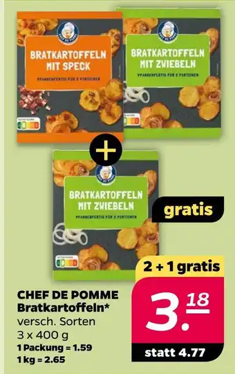 NETTO Chef de pomme bratkartoffeln Angebot