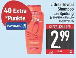 Edeka L'oréal elvital shampoo oder spülung Angebot