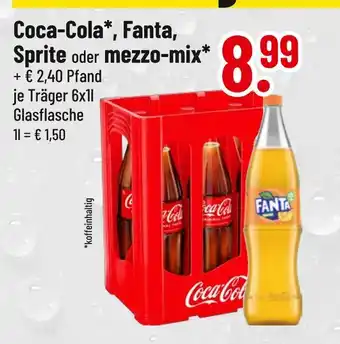 trinkgut Coca-cola, fanta, sprite mezzomix Angebot