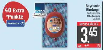 Edeka Edeka bayrische bierkugel Angebot