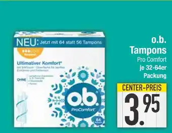 Edeka O.b. tampons pro comfort Angebot