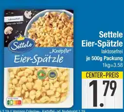 Edeka Settele eier-spätzle Angebot