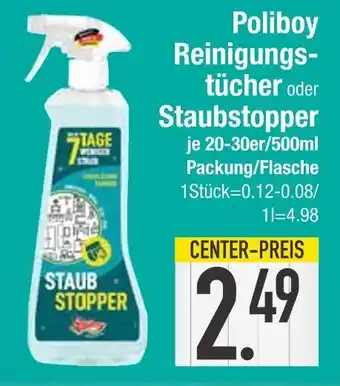 Edeka Poliboy reinigungstücher oder staubstopper Angebot