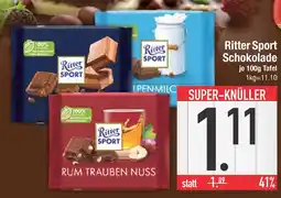 Edeka Ritter sport schokolade Angebot