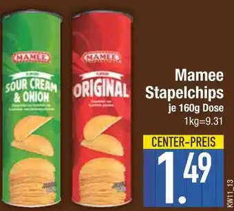 Edeka Mamee sour cream & onion oder original Angebot