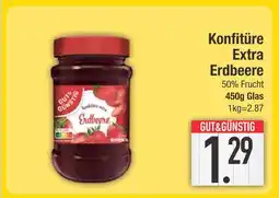 Edeka Gut&günstig konfitüre extra erdbeere Angebot