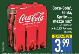 Edeka Coca-cola coca-cola oder mezzo mix Angebot