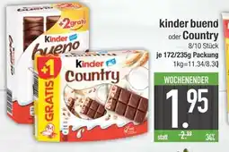 Edeka Kinder bueno oder country Angebot