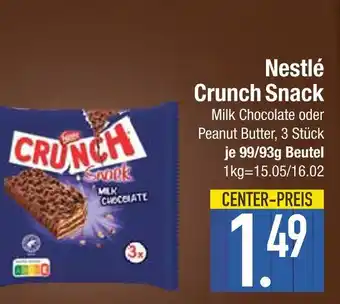 Edeka Nestlé milk chocolate oder peanut butter Angebot