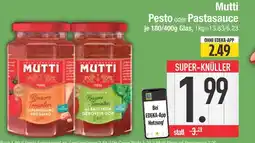 Edeka Mutti pesto oder pastasauce Angebot