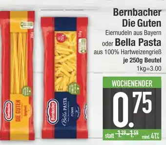 Edeka Bernbacher die guten oder bella pasta Angebot