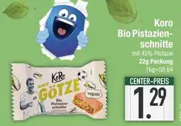 Edeka Koro bio pistazienschnitte Angebot