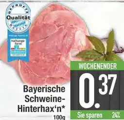 Edeka Bayerische schweine-hinterhax‘n Angebot