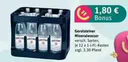 boni Center Gerolsteiner mineralwasser Angebot