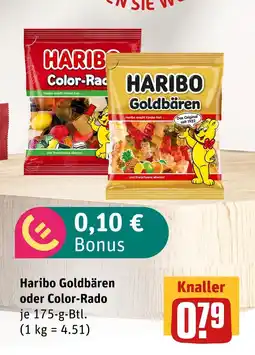 akzenta Haribo goldbären oder color-rado Angebot