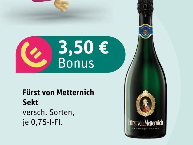 Stilvolle Metternich Sekt Angebot Bild