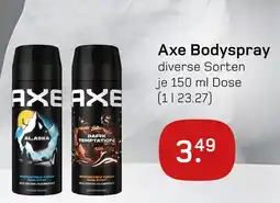 akzenta Axe bodyspray Angebot