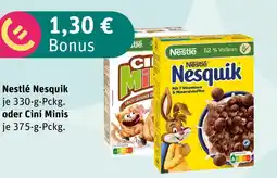 akzenta Nestlé nesquik oder cini minis Angebot