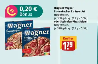 akzenta Wagner flammkuchen elsässer art oder steinofen pizza salami Angebot