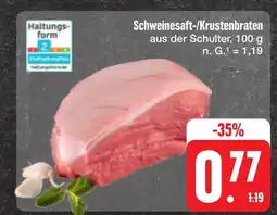 E-Center Haltungsform schweinesaft-/krustenbraten Angebot