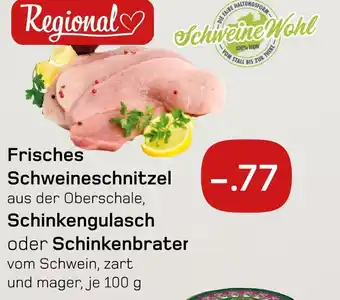 boni Center Schweinewohl schweineschnitzel Angebot