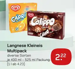 boni Center Langnese capri das original oder calippo cola Angebot