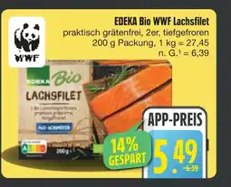 E-Center Edeka bio wwf lachsfilet Angebot