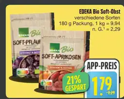 E-Center Edeka bio soft-obst Angebot