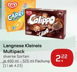 akzenta Langnese capri oder calippo cola Angebot