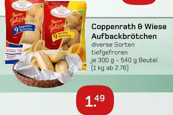 akzenta Coppenrath & wiese baguette-brötchen oder weizen-brötchen Angebot