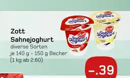 akzenta Zott sahnejoghurt Angebot