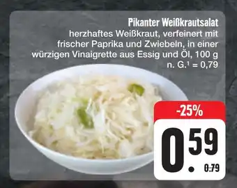 E-Center Pikanter weißkrautsalat Angebot