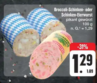 E-Center Broccoli-schinken- oder schinken-eierwurst Angebot