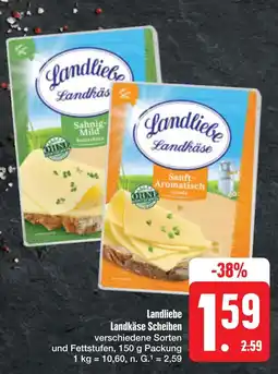 E-Center Landliebe landkäse scheiben Angebot