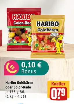 boni Center Haribo goldbären oder color-rado Angebot